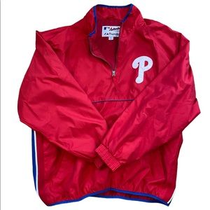 Vintage Majestic Authentic Collection Phillies Jacket